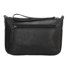 Afbeelding in Gallery-weergave laden, 95-66907-001 Lederwaren Dames Schoudertas Klein Enrico Benetti 66907-001 Zwart (1119)