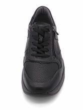 Afbeelding in Gallery-weergave laden, 231-99-016 Heren Veterschoenen Comfort Waldlaufer 662002-199-001 Zwart Wijdte K (3283)