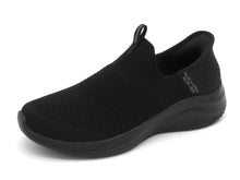Afbeelding in Gallery-weergave laden, 142-99-008 Dames Instappers Sportief Skechers Ultra Flex 3.0 Cozy Streak 149708 BBK Zwart (3636)