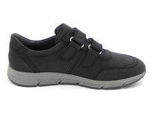 Afbeelding in Gallery-weergave laden, 221-79-001 Heren Klittenband Schoenen Comfort Waldlaufer 323301-158-194 Donkerblauw Wijdte H (2508)