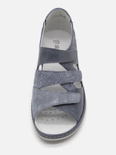 Afbeelding in Gallery-weergave laden, 151-75-007 Dames Sandalen Comfort Sens 0962TBL Middenblauw (3216)