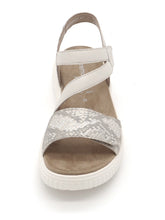 Afbeelding in Gallery-weergave laden, 152-11-011 Dames Sandalen Sportief Remonte D3L51-60 Lichtbeige Wijdte H (3542)