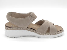 Afbeelding in Gallery-weergave laden, 151-15-005 Dames Sandalen Comfort Durea 7432-035-2067 Middenbeige Wijdte H (3518)