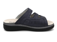 Afbeelding in Gallery-weergave laden, 161-79-003 Dames Open Slippers Comfort Rohde 5221-56 Donkerblauw (3200)
