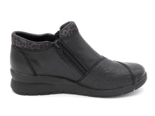 Afbeelding in Gallery-weergave laden, 172-99-008 Dames Hoge Schoenen Boot Plat Rieker L4881-01 Zwart (2228)