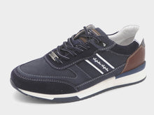 Afbeelding in Gallery-weergave laden, 232-75-007 Heren Veterschoenen Sportief Australian Filmon 15.1600.03-SF5 Middenblauw  (2631)