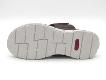 Afbeelding in Gallery-weergave laden, 263-25-014 Heren Open Slippers Mode Rieker 25151-24 Middenbruin (3571)