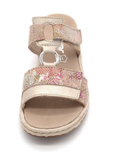 Afbeelding in Gallery-weergave laden, 163-15-002 Dames Open Slippers Mode Rieker 659X6-90 Middenbeige (2577)