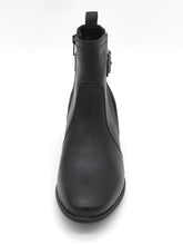 Afbeelding in Gallery-weergave laden, 171-99-017 Dames Hoge Schoenen Boot Hak Jana 25374-001 Zwart Wijdte H (2754)