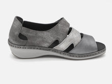 Afbeelding in Gallery-weergave laden, 151-89-001 Dames Sandalen Comfort Sens 0962TTE Donkergrijs (3218)