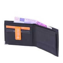 Afbeelding in Gallery-weergave laden, 92-15581-7 Lederwaren Heren Portemonnee Bilfolds HJ de Rooy Toronto 15581 Donkerblauw (3013)
