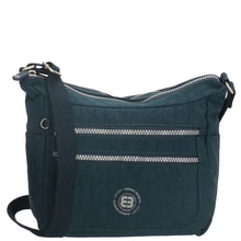 Afbeelding in Gallery-weergave laden, 95-66832-002 Lederwaren Dames Schoudertas Middel Enrico Benetti 66832-002 Donkerblauw (1037)