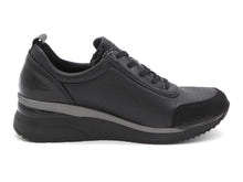 Afbeelding in Gallery-weergave laden, 133-99-019 Dames Veterschoenen Sneaker Remonte D2401-06 Zwart (2775)