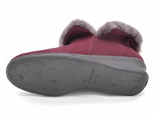 Afbeelding in Gallery-weergave laden, 193-39-002 Dames Pantoffel-Gesloten Gevoerd Rohde 2515-41 Donkerrood (2871)