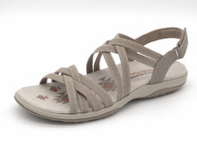 Afbeelding in Gallery-weergave laden, 152-19-004 Dames Sandalen Sportief Skechers Reggae Slim-Summer Getaway 163571 TPE Donkerbeige (3628)