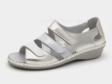 Afbeelding in Gallery-weergave laden, 151-81-008 Dames Sandalen Comfort Sens 0962TZM Lichtgrijs (3217)