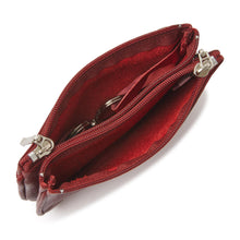 Afbeelding in Gallery-weergave laden, 93-15351-3 Lederwaren Universeel Lederwaren Sleuteletui HJ de Rooy Toronto 15351 Donkerrood (3005)