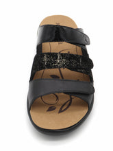 Afbeelding in Gallery-weergave laden, 161-99-007 Dames Open Slippers Comfort Josef Seibel 86710-139-100-Ibiza 10 Zwart (3598)