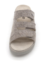 Afbeelding in Gallery-weergave laden, 161-19-006 Dames Open Slippers Comfort Rohde 5221-18 Donkerbeige (3574)