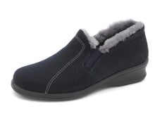 Afbeelding in Gallery-weergave laden, 193-79-002 Dames Pantoffel-Gesloten Gevoerd Rohde 2516-50 Donkerblauw (2843)