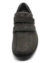 Afbeelding in Gallery-weergave laden, 221-89-003 Heren Klittenband Schoenen Comfort Waldlaufer 478301-191-052 Donkergrijs Wijdte H (378)