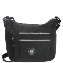 Afbeelding in Gallery-weergave laden, 95-66832-001 Lederwaren Dames Schoudertas Middel Enrico Benetti 66832-001 Zwart (1036)