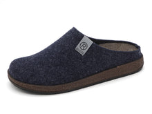 Afbeelding in Gallery-weergave laden, 282-79-010 Heren Pantoffel-Muilen Ongevoerd Rohde 6782-56 Donkerblauw (3808)