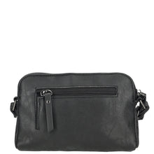 Afbeelding in Gallery-weergave laden, 95-66919-001 Lederwaren Dames Schoudertas Klein Enrico Benetti 66919-001 Zwart (1065)