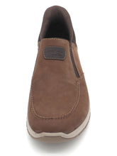 Afbeelding in Gallery-weergave laden, 242-25-008 Heren Instappers Sportief Rieker 03655-24 Middenbruin Wijdte H (2989)