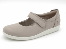 Afbeelding in Gallery-weergave laden, 112-81-002 Dames Bandschoenen Sportief Ecco Soft 2.0 / 207503-61510 Lichtgrijs (3615)