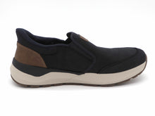 Afbeelding in Gallery-weergave laden, 242-79-014 Heren Instappers Sportief Rieker 06052-14 Donkerblauw Wijdte H (3567)