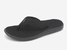 Afbeelding in Gallery-weergave laden, 265-99-002 Heren Open Slippers Wandelslipper Teva Voya Flip 1019050-BKBL Zwart (2667)