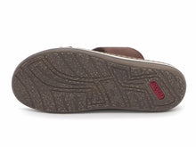 Afbeelding in Gallery-weergave laden, 263-25-010 Heren Open Slippers Mode Rieker 21082-24 Middenbruin (3568)