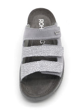 Afbeelding in Gallery-weergave laden, 161-85-005 Dames Open Slippers Comfort Rohde 1932-52 Middengrijs (3578)