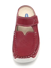 Afbeelding in Gallery-weergave laden, 181-35-002 Dames Pantoffel-Muilen Leer Wolky Roll Slipper 0622736-570 Middenrood (3605)