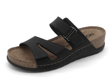 Afbeelding in Gallery-weergave laden, 162-99-006 Dames Open Slippers Sportief Rohde 5433-90 Zwart (3581)