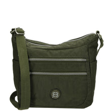 Afbeelding in Gallery-weergave laden, 95-66832-029 Lederwaren Dames Schoudertas Middel Enrico Benetti 66832-029 Donkergroen (1038)