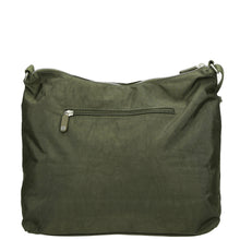 Afbeelding in Gallery-weergave laden, 95-66833-029 Lederwaren Dames Schoudertas Middel Enrico Benetti 66833-029 Donkergroen (1052)