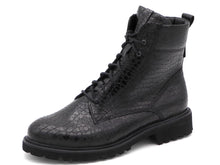 Afbeelding in Gallery-weergave laden, 172-99-044 Dames Hoge Schoenen Boot Plat Durea 9722-188-1128 Zwart Wijdte K (2793)