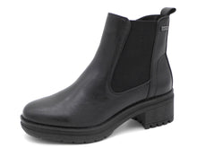 Afbeelding in Gallery-weergave laden, 172-99-010 Dames Hoge Schoenen Boot Plat Jana 26460-022 Zwart Wijdte H (2195)