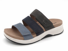Afbeelding in Gallery-weergave laden, 162-75-004 Dames Open Slippers Sportief Josef Seibel 97311-380-599 Estelle 11 Middenblauw (3600)