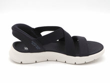 Afbeelding in Gallery-weergave laden, 152-79-005 Dames Sandalen Sportief Skechers Go Walk Flex-Sandal-Glimmer 141489 NVY Donkerblauw (3622)