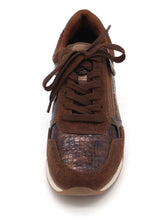 Afbeelding in Gallery-weergave laden, 133-25-003 Dames Veterschoenen Sneaker Marco Tozzi 23719-343 Middenbruin (3715)