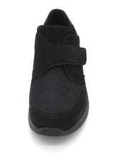 Afbeelding in Gallery-weergave laden, 121-99-012 Dames Klittenband Schoenen Comfort Waldlaufer Bungeez 626K32-302-001 Zwart Wijdte K (3684)