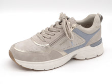 Afbeelding in Gallery-weergave laden, 133-15-023 Dames Veterschoenen Sneaker Marco Tozzi 23758-402 Middenbeige (3474)
