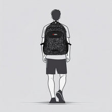 Afbeelding in Gallery-weergave laden, 98-62038-105 Lederwaren Rugtas Middel 17 Enrico Benetti 62038-105 Zwart Combi (1057)