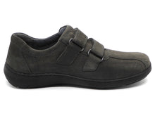 Afbeelding in Gallery-weergave laden, 221-89-003 Heren Klittenband Schoenen Comfort Waldlaufer 478301-191-052 Donkergrijs Wijdte H (378)