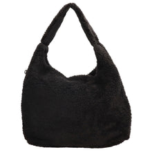 Afbeelding in Gallery-weergave laden, 95-66595-001 Lederwaren Dames Schoudertas Groot Enrico Benetti 66595-001 Zwart (1000)