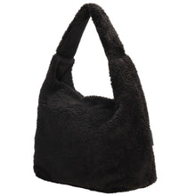 Afbeelding in Gallery-weergave laden, 95-66595-001 Lederwaren Dames Schoudertas Groot Enrico Benetti 66595-001 Zwart (1000)