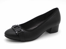 Afbeelding in Gallery-weergave laden, 101-99-014 Dames Hakschoenen Pumps Jana 22368-001 Zwart Wijdte H (3689)